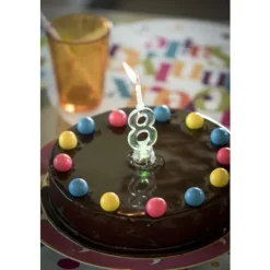 Bougie Led Anniversaire Chiffre 9