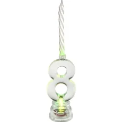 Bougie Led Anniversaire Chiffre 8