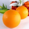 Bougie Mariage Boule Orange 6Cm