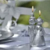 Bougie Mariage Mr Mrs Argent
