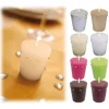 Bougies Lampions Avec Strass X 6 Pi Ces