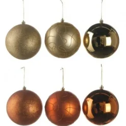 Boule De Noel Déco 12 Cm X 3 Pi Ces