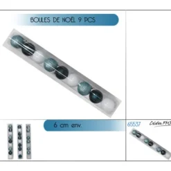 Boule De Noel Laponie 9 Pi Ces