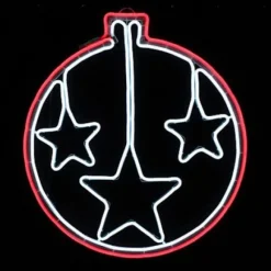 Boule De Noel Lumineuse G Ante Avec 3 Toiles