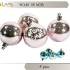 Boule De Noel Mon Premier Noel 7Cm X 4 Pi Ces