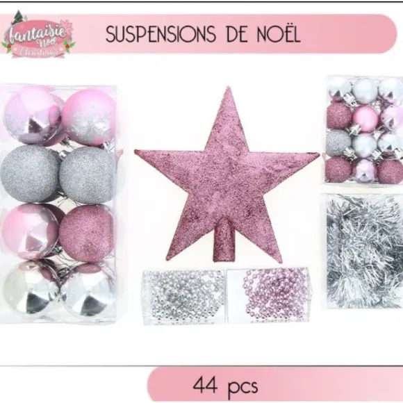 Boule De Noel Pastel En Kit X44 Pi Ces