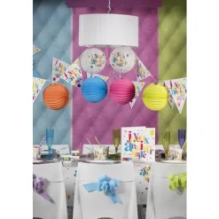 Boule En Papier Accord On Noir 20Cm