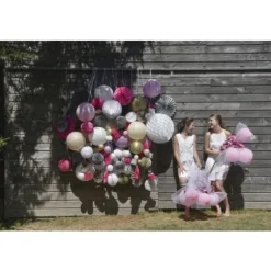 Boule En Papier Accord On Noir 20Cm