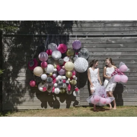 Boule En Papier Accord On Noir 20Cm