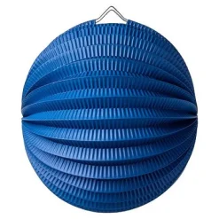 Boule En Papier Déco Accord On Bleu Marine 20Cm