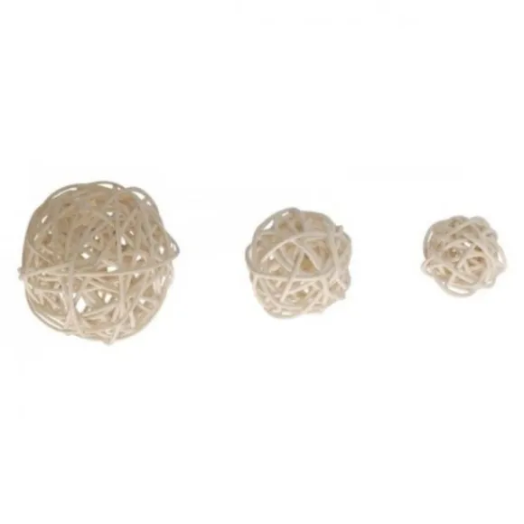 Boule En Rotin Pas Cher X 10 Pi Ces