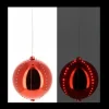 Boule Lumineuse Noel Digital Rouge 72 Led