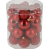Boules De Noel Rouge X40