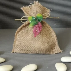 Bourse Drag Es Pas Cher En Jute X 5 Pi Ces