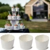 Cakes Cup Anniversaire Argent X 25 Pi Ces
