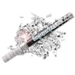 Canon Confettis Argent 40 Cm