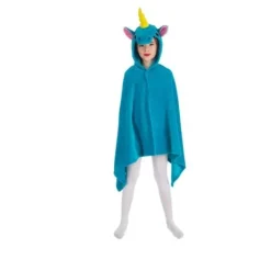 Cape Licorne Bleu Enfant
