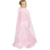 Cape Princesse Plume Rose Et Or Enfant