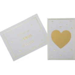 Carte A Gratter Avec Enveloppe Petit Coeur