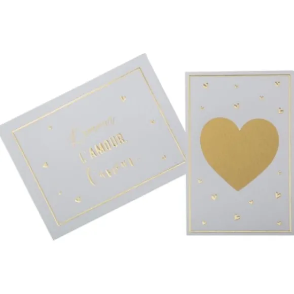 Carte A Gratter Avec Enveloppe Petit Coeur