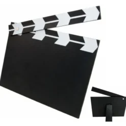 Centre De Table Clap De Film Ardoise