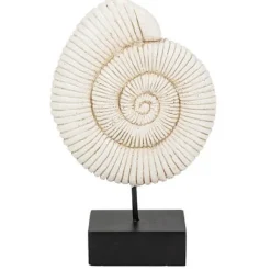 Centre De Table Coquillage Escargot Sur Socle