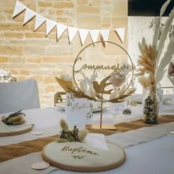 Centre De Table Decoration Communion Fleurs S Ch Es