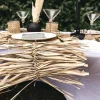 Centre De Table Mariage Feuille De Palmier 40 Cm X 1M