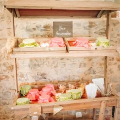 Centre De Table Pancarte Bar A Gourmandise