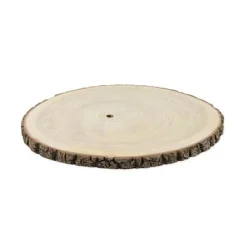 Centre De Table Rondin De Bois G Ant 35Cm