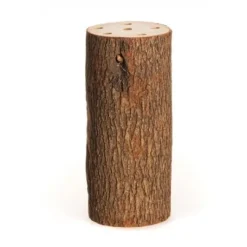 Centre De Table Tronc En Bois Naturel 20Cm