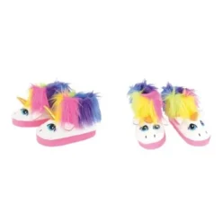 Chaussons Licorne Blanc Et Rose 38/39