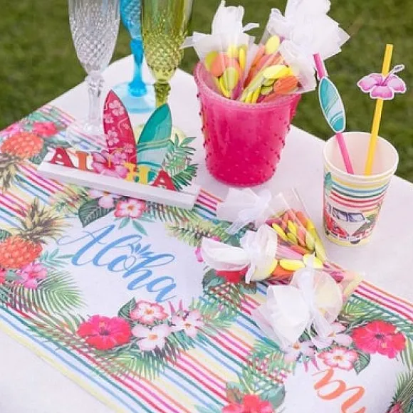 Chemin De Table Aloha