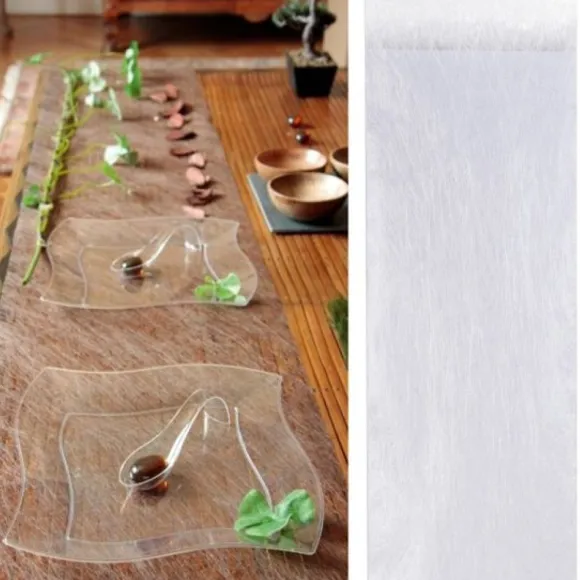 Chemin De Table Blanc Fanon 5Mx30Cm