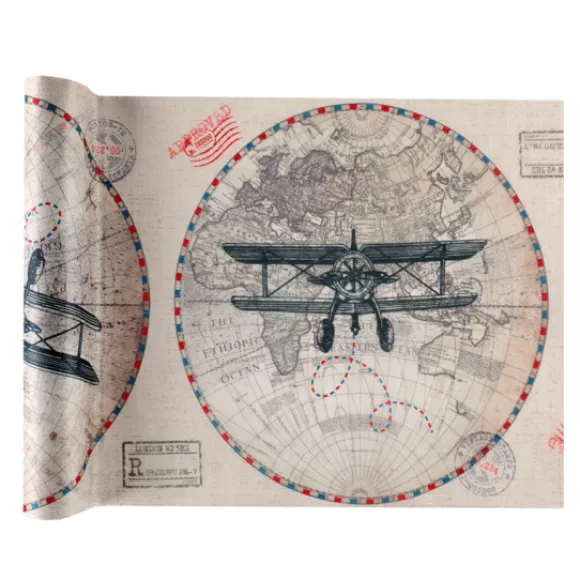 Chemin De Table Bon Voyage 30 Cm X 5M