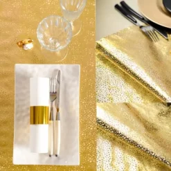 Chemin De Table Dentelle Dor