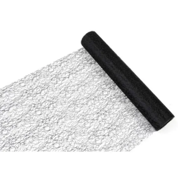 Chemin De Table Dentelle R Tro Noir