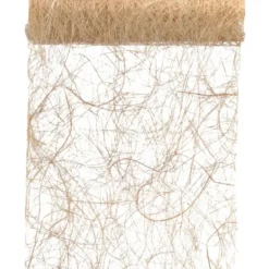 Chemin De Table En Abaca Naturel 30Cm