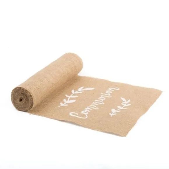 Chemin De Table En Jute Communion