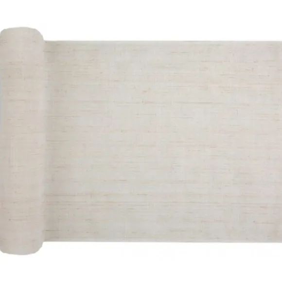 Chemin De Table En Lin Blanc 3 M Tres