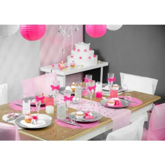 Chemin De Table En Tissu Intiss Blanc 30Cm X 10M