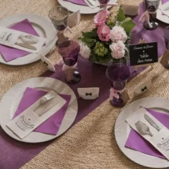 Chemin De Table En Tissu Intiss