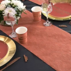 Chemin De Table En Tissu Intiss