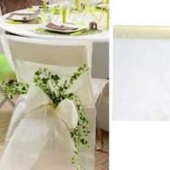 Chemin De Table En Tissu Intiss 100 M Tres Pas Cher