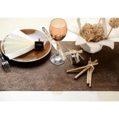 Chemin De Table En Tulle Paillet