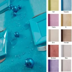 Chemin De Table En Tulle Paillet