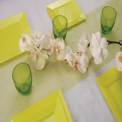 Chemin De Table En Tulle Paillet