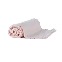 Chemin De Table Gaze De Coton Rose Pastel 300X30Cm