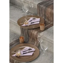 Chemin De Table Intisse Bois Naturel