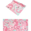 Chemin De Table Intisse Flamant Rose